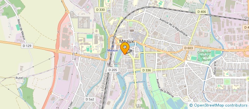 localisation de l'entreprise A&S CONSEILS - GEOMETRES EXPERTS à MEAUX