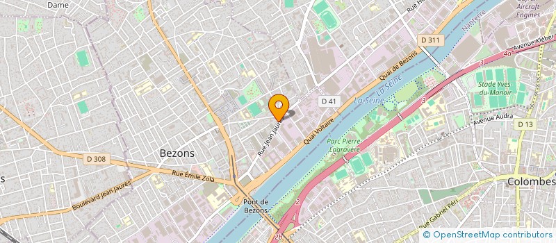 localisation de l'entreprise A.S CONSTRUCTION RENOVATION à BEZONS