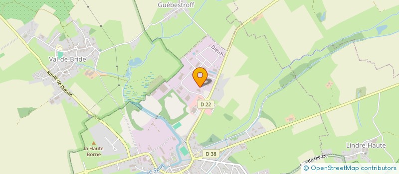 localisation de l'entreprise A.S. CONTROLE  DIEUZE