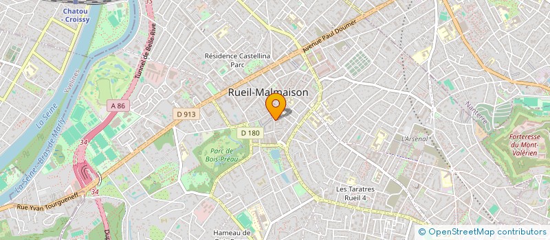 localisation de l'entreprise A.S.D ASSISTANCE ET SERVICES A DOMICILE à RUEIL MALMAISON