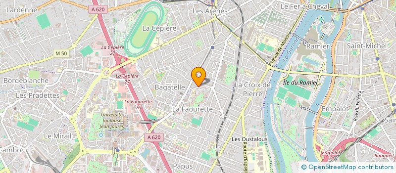 localisation de l'entreprise A.S.D. CONSEILS ET FORMATIONS à TOULOUSE