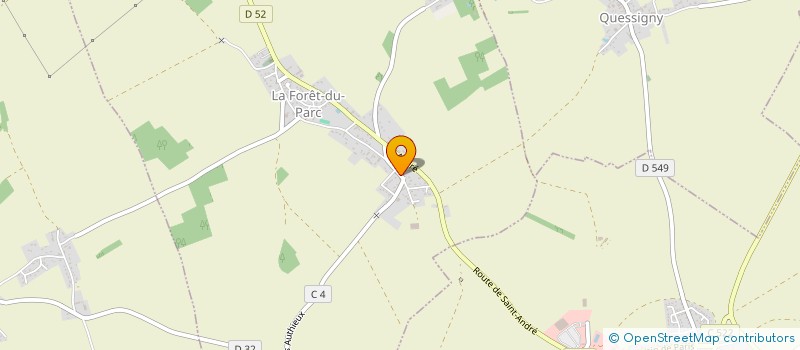 localisation de l'entreprise A.S.D.V.P. ALLO SERRURERIE DEPANNAGE VENTE POSE  LA FORET-DU-PARC