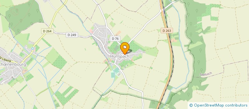 localisation de l'entreprise A.S.DIFFUSION à HUNSPACH