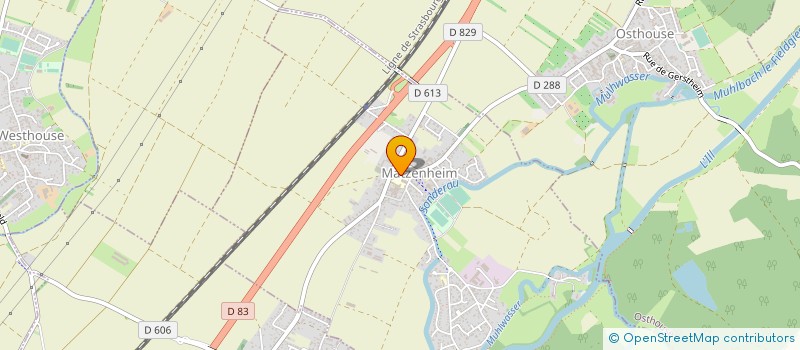 localisation de l'entreprise A.S DU COLLEGE SAINT JOSEPH DE MATZENHEIM  MATZENHEIM