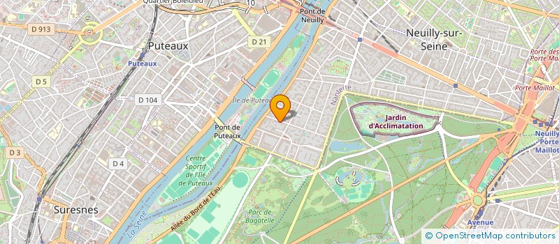 localisation de l'entreprise A.S.E.A. RIVIERA à NEUILLY-SUR-SEINE