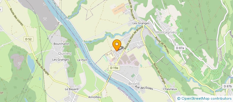 localisation de l'entreprise A S E M à BRIORD