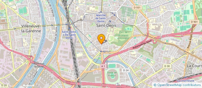 localisation de l'entreprise A S E PIZZA  SAINT-DENIS