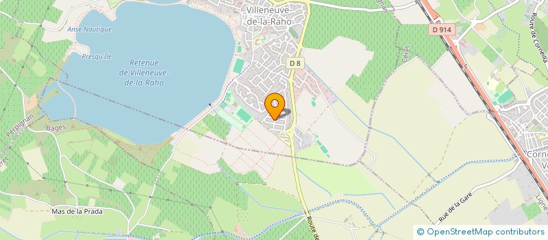 localisation de l'entreprise A.S.ENDUITS  VILLENEUVE-DE-LA-RAHO