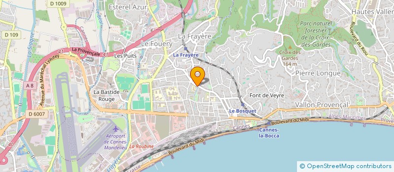 localisation de l'entreprise A.S EVENT DECORATION  CANNES