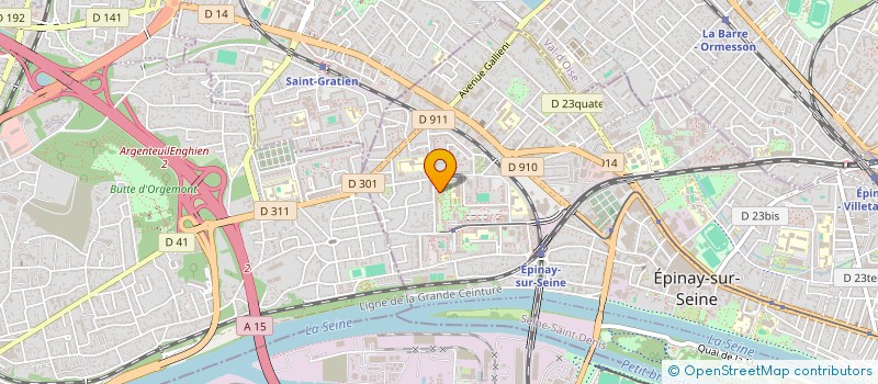 localisation de l'entreprise A.S.F à EPINAY-SUR-SEINE