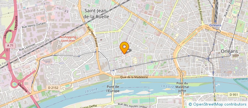 localisation de l'entreprise A S F I à ORLEANS
