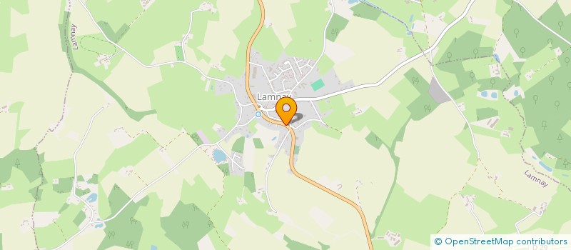 localisation de l'entreprise A.S.F.L.   ASSOCIATION SPORTIVE FLECHETTE LAMNAY  LAMNAY