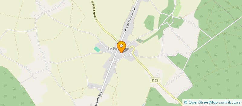 localisation de l'entreprise A S FIDELAIRE  FERRIERE  FOOTBALL  LE FIDELAIRE