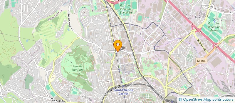 localisation de l'entreprise A.S.G. FACADES  SAINT-ETIENNE