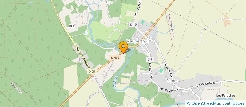 localisation de l'entreprise A&S GESTION à MAUPERTHUIS