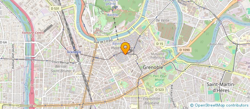 localisation de l'entreprise A S GESTION J P à GRENOBLE