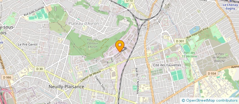 localisation de l'entreprise A.S. GOURMET FRANCE à NEUILLY-SUR-MARNE