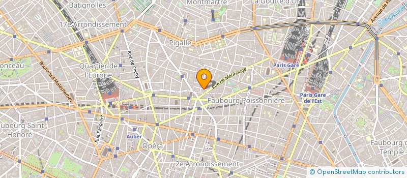 localisation de l'entreprise A.S.H.  PARIS