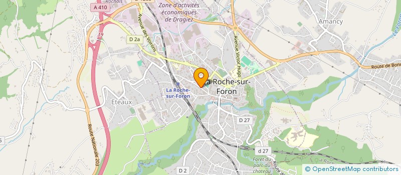 localisation de l'entreprise A-S-H-A DISTRIBUTION à LA ROCHE-SUR-FORON