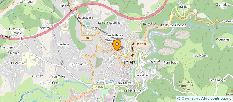 localisation de l'entreprise A.S.H.E.P. à DORAT