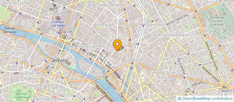 localisation de l'entreprise A.S.I  PARIS