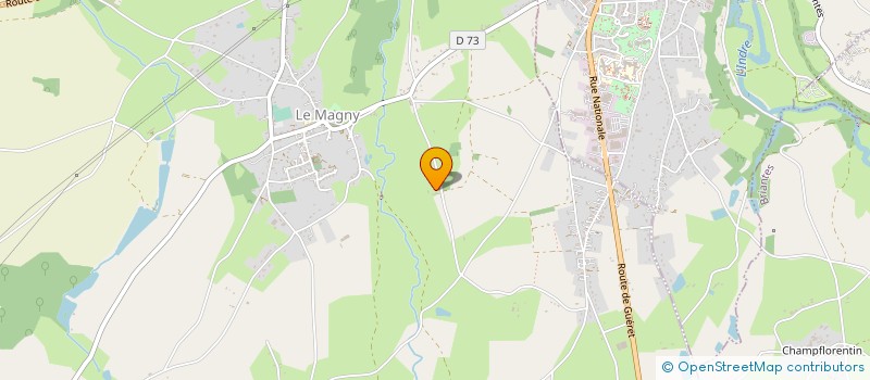 localisation de l'entreprise A.S. IMMO à LE MAGNY