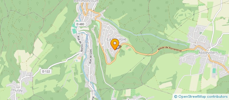 localisation de l'entreprise A.S IMMOBILIER  HERIMONCOURT