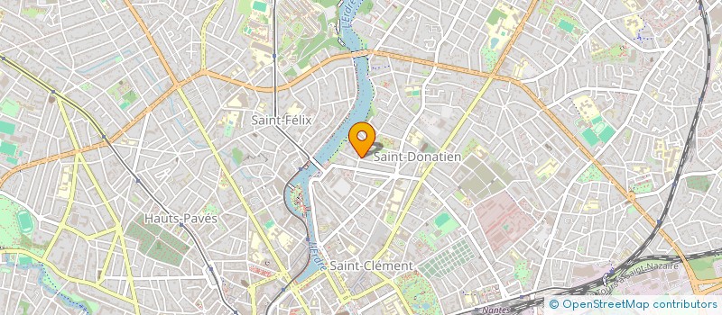localisation de l'entreprise A.S. IMMOBILIER  NANTES