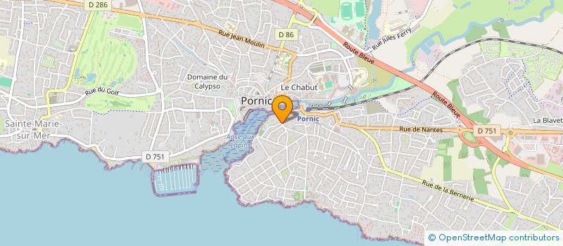 localisation de l'entreprise A.S. INVEST  PORNIC