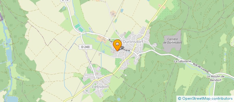 localisation de l'entreprise A.S. INVEST  DURLINSDORF