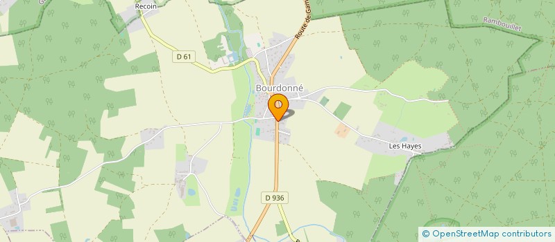 localisation de l'entreprise A.S.J.L.D  BOURDONNE