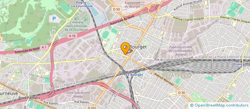 localisation de l'entreprise A S K à LE BOURGET