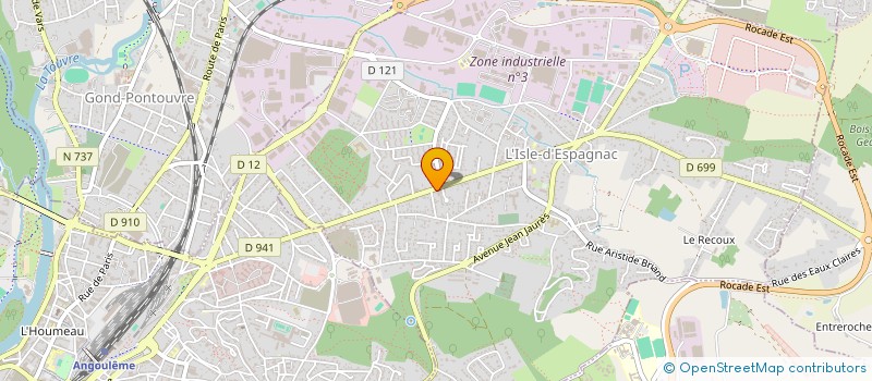 localisation de l'entreprise A.S.L à L'ISLE-D'ESPAGNAC