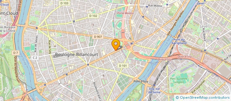 localisation de l'entreprise A S L B à BOULOGNE-BILLANCOURT