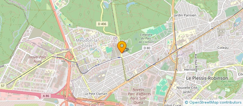 localisation de l'entreprise A.S LOCATION  CLAMART