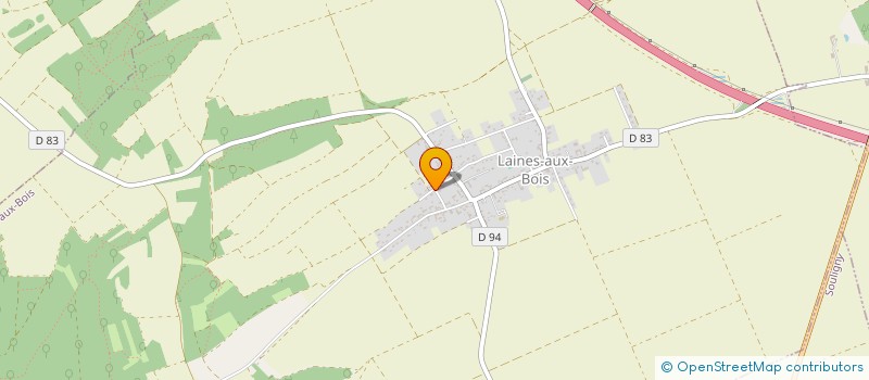 localisation de l'entreprise A S M à LAINES-AUX-BOIS