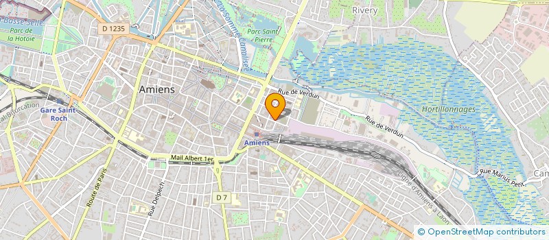 localisation de l'entreprise A S M A 80  AMIENS