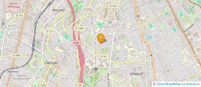 localisation de l'entreprise A.S.M.A.V.I  ASSISTANTES MATERNELLES DE VILLEJUIF à VILLEJUIF