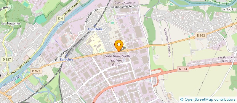 localisation de l'entreprise A.S.M AVANTAGE SERVICE MAINTENANCE  SAINT-OUEN-L'AUMONE