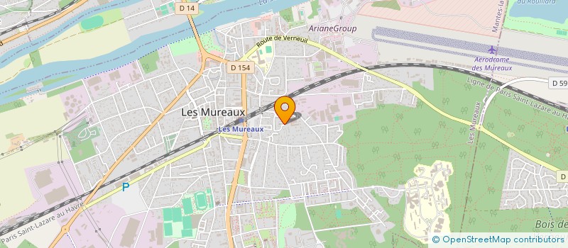 localisation de l'entreprise A.S.M.U.S à LES MUREAUX