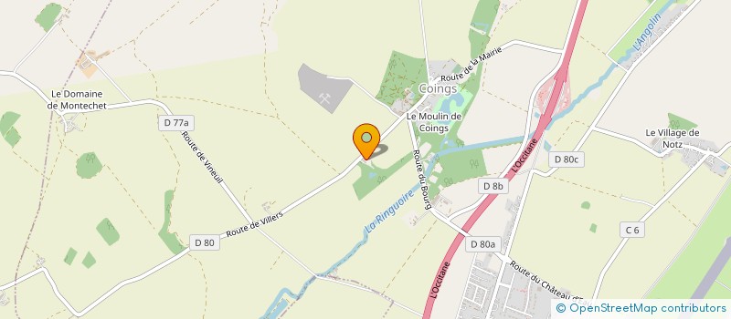 localisation de l'entreprise A S MARTEAU à DEOLS