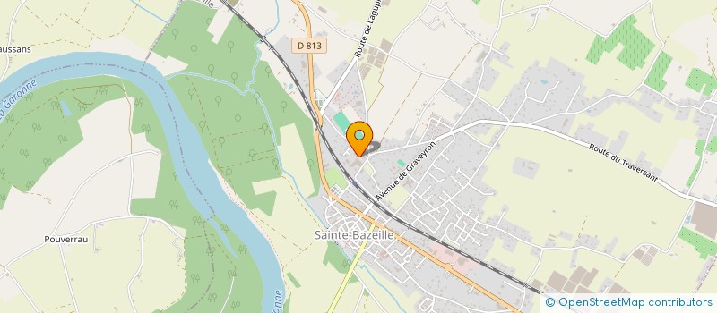 localisation de l'entreprise A & S METAL CONSTRUCTION  SAINTE-BAZEILLE