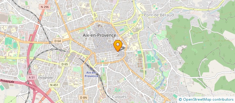 localisation de l'entreprise A.S.N à AIX-EN-PROVENCE