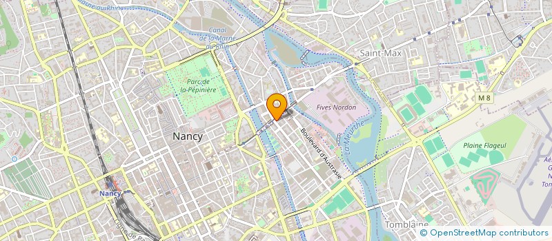 localisation de l'entreprise A S NOBEL BOZEL à NANCY