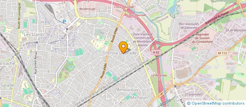 localisation de l'entreprise A.S.P. à TOULOUSE