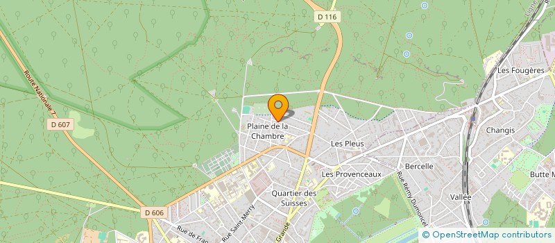 localisation de l'entreprise A.S.P (AUDIT ET SUIVI DE PROJET)  FONTAINEBLEAU