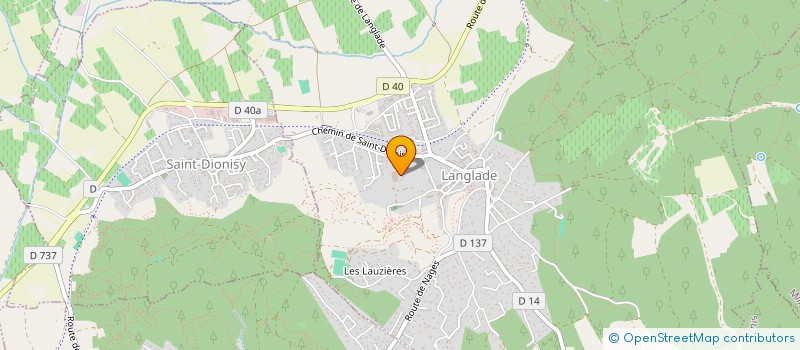 localisation de l'entreprise A.S.P.B TECHNOLOGIES à LANGLADE