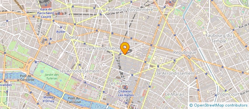 localisation de l'entreprise A.S.P.M.  PARIS