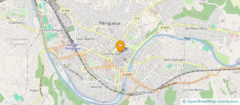 localisation de l'entreprise A.S.P.N à PERIGUEUX