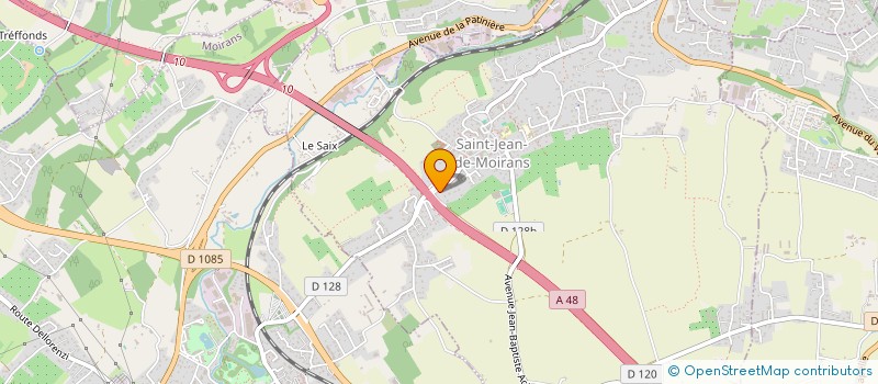 localisation de l'entreprise A S P - TAXI VOIRON à SAINT-JEAN-DE-MOIRANS